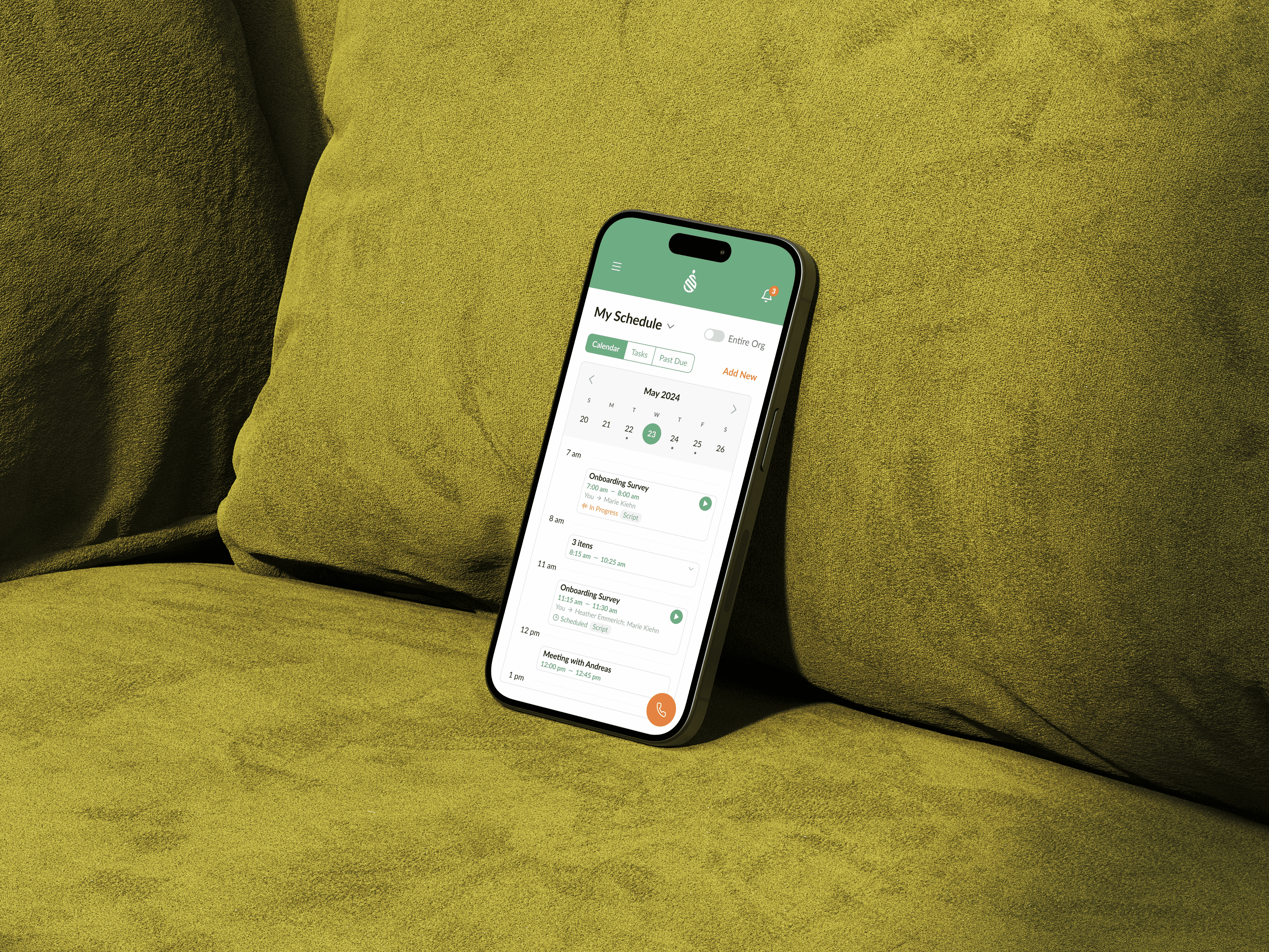 Pear Suite App Screen