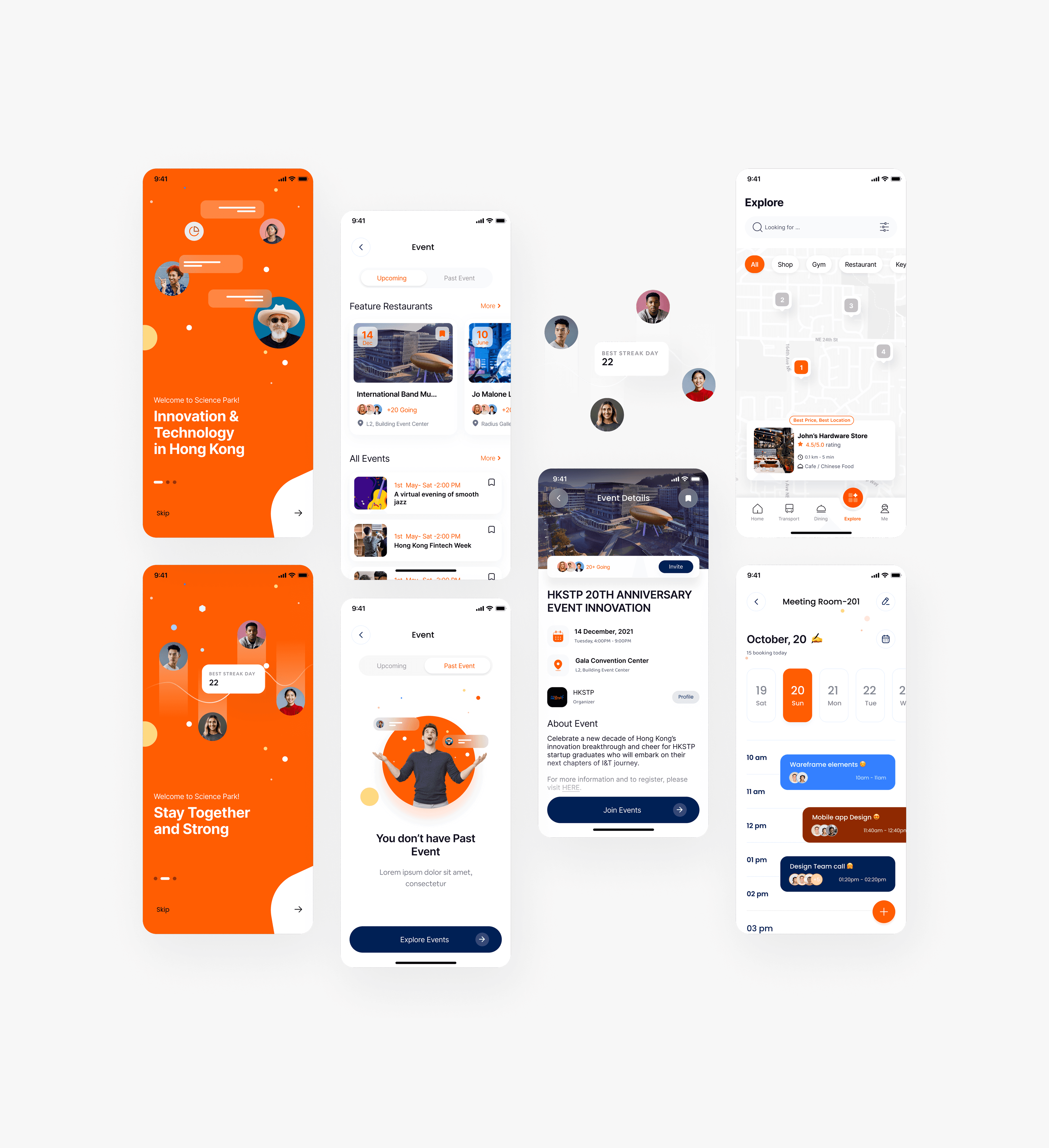 Various electronics on desk