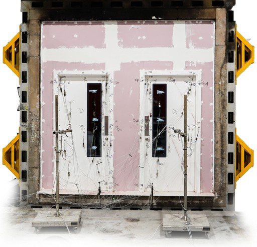 Fire testing the Hygidoor