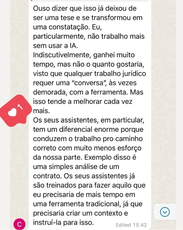 Depoimento de aluno 11