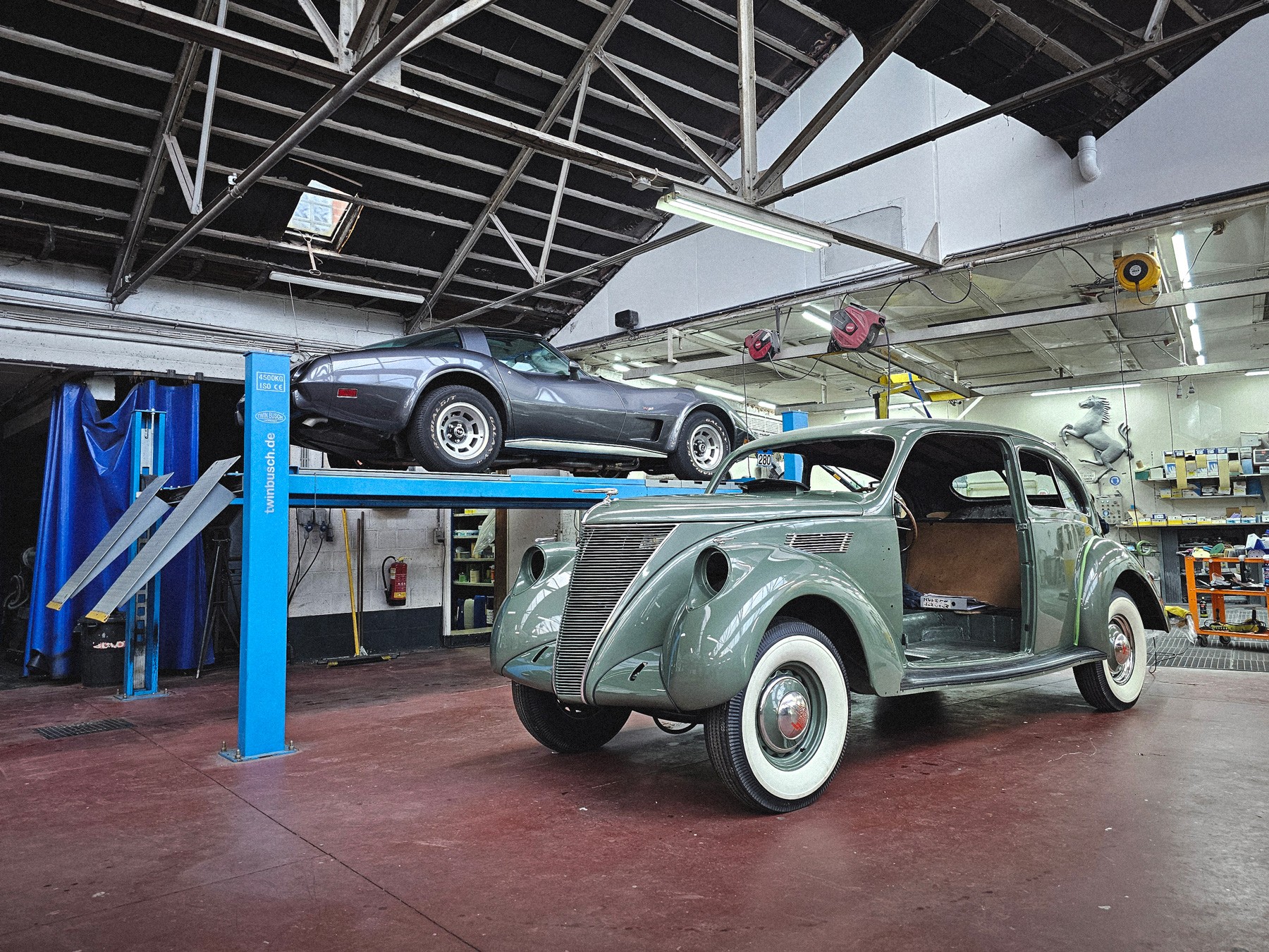 Atelier de carrosserie oldtimer à Braine-l’Alleud
