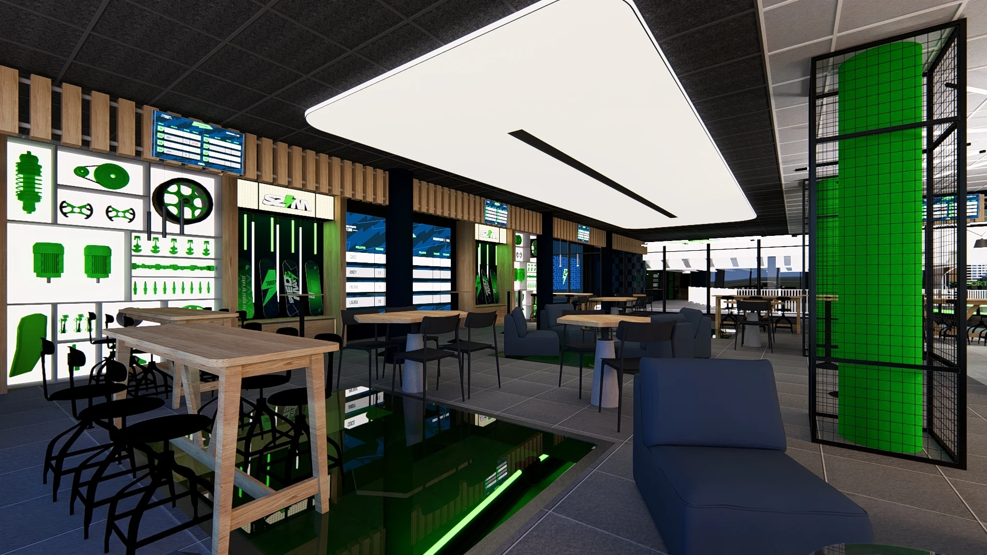 Architecture d’intérieur Signature N6, travail des volumes et des matières pour un projet d’exception.