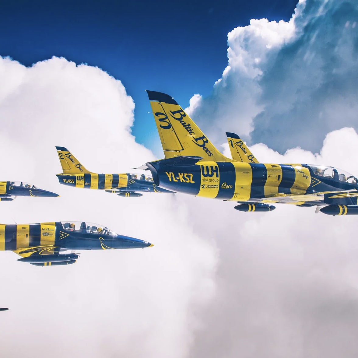 Baltic Bees Jet Team L-39 Albatros — Jūrmalas lidosta