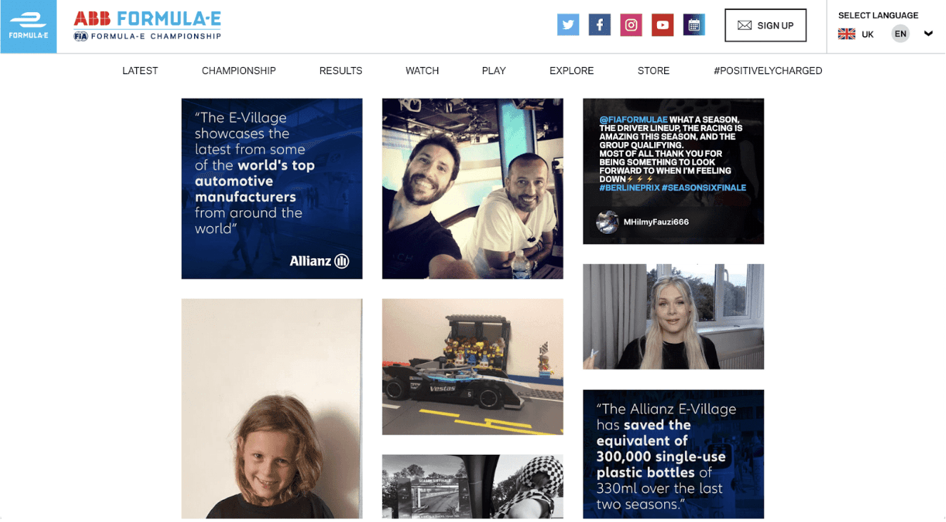 Virtual Allianz E-Village Gallery for Formula E fans