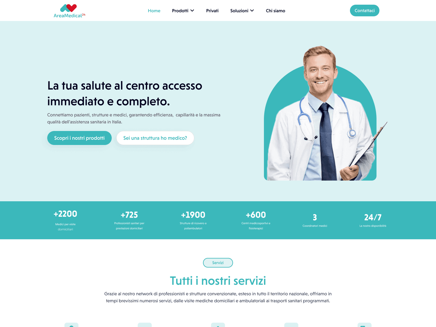 Sito web per medico specialista Potenza 85100