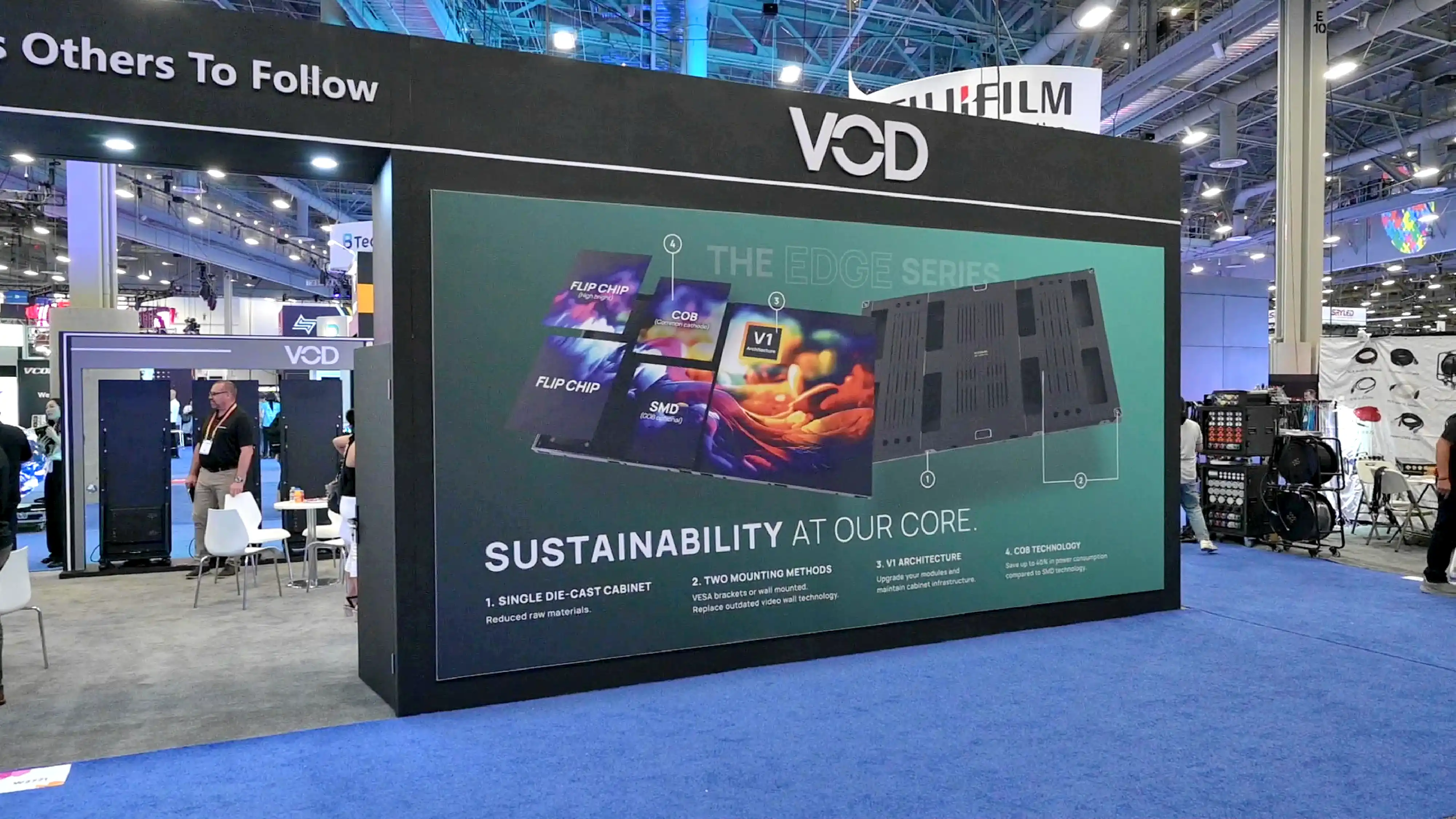 large vinyl print design for trading events