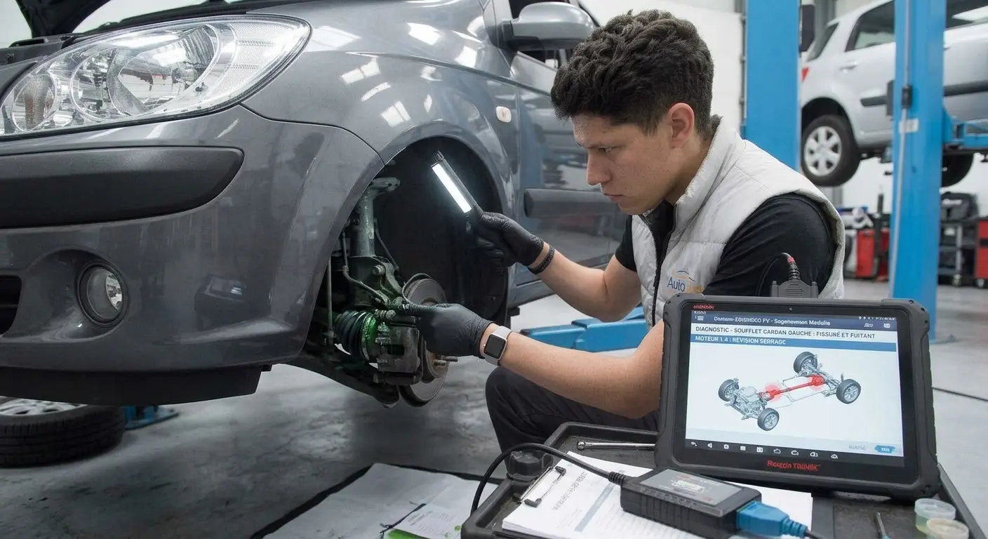 Contrôle système de freinage et train avant Hyundai Getz