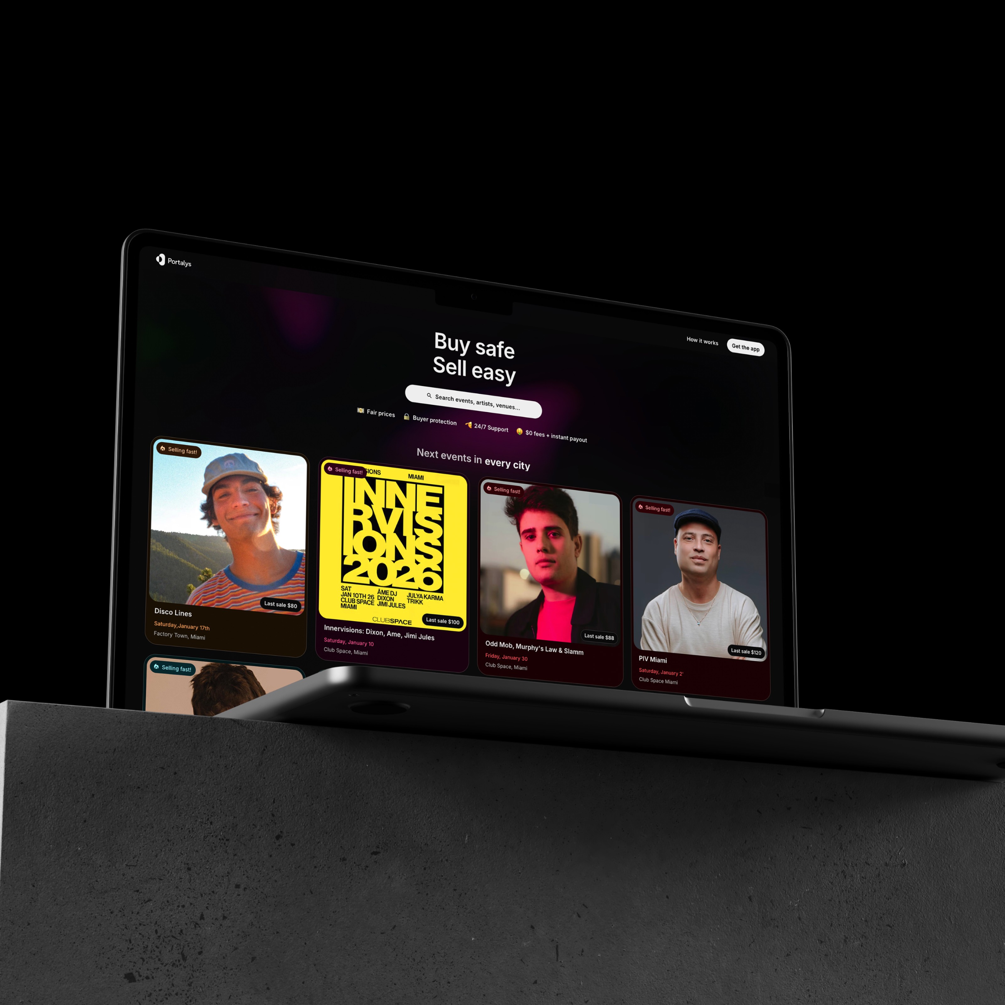 Portalys - UX/UI + Framer Web + Brand desing