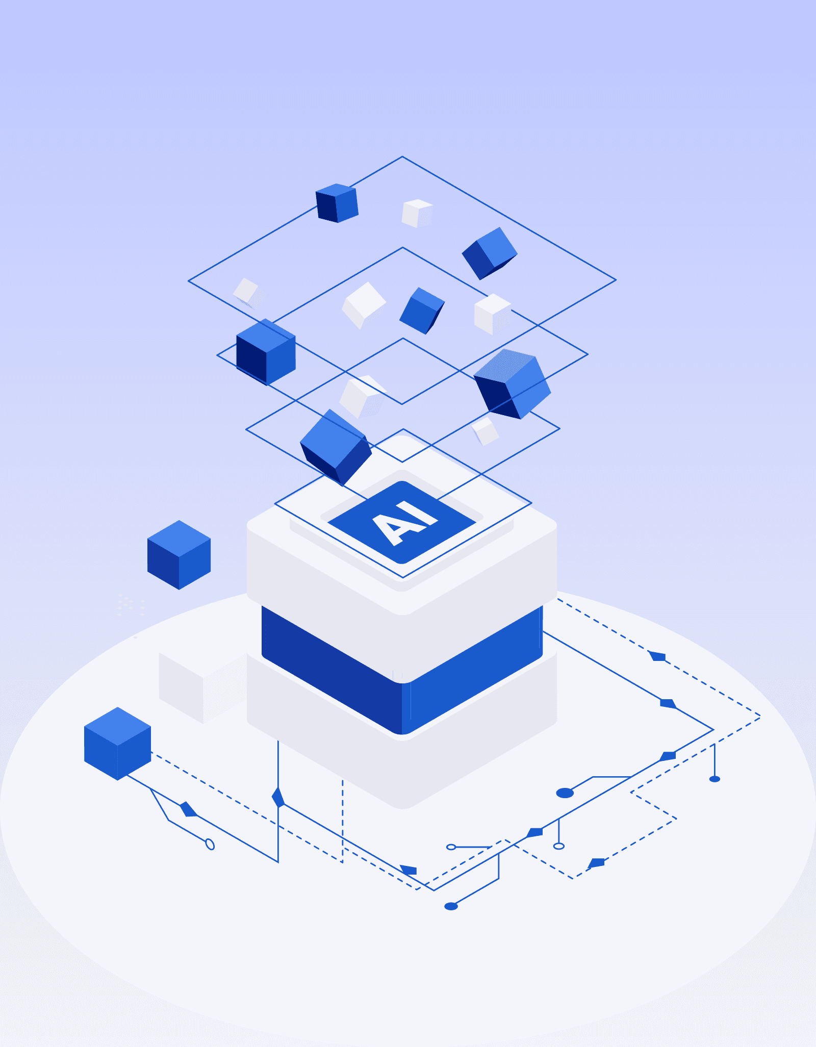 Indoor positioning AI