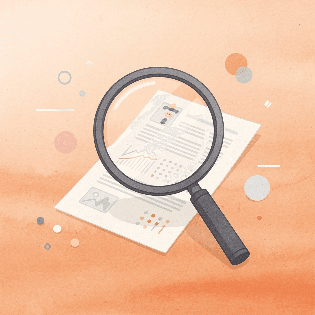 Magnifying glass examining technical SEO elements for analysis and optimization - Technical SEO Agencies