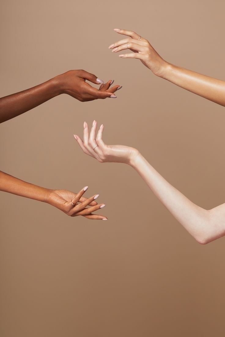 women using product on hand