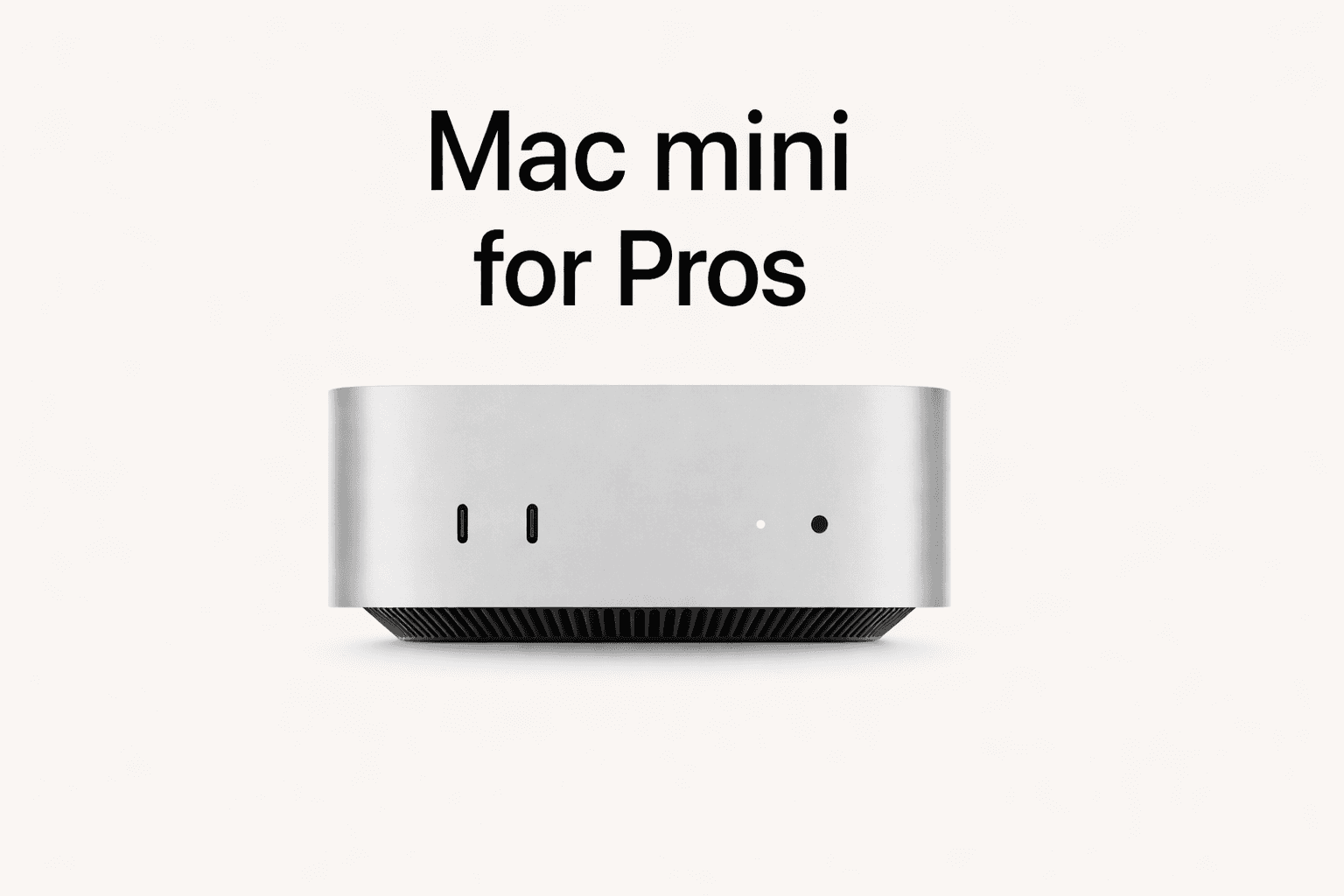 Mac mini for Pros
