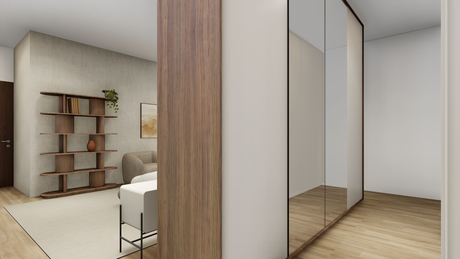 Projeto de interiores assinado pela Meraki Arquitetura, com ambientes personalizados que unem conforto, beleza e identidade do cliente.