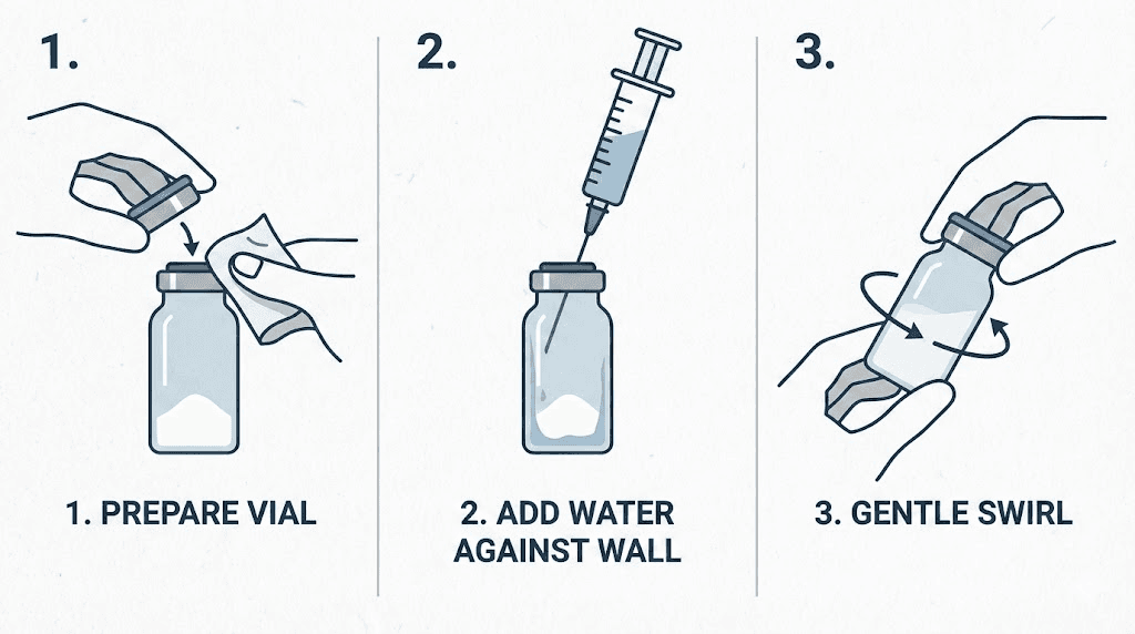 How to reconstitute retatrutide peptide step by step guide