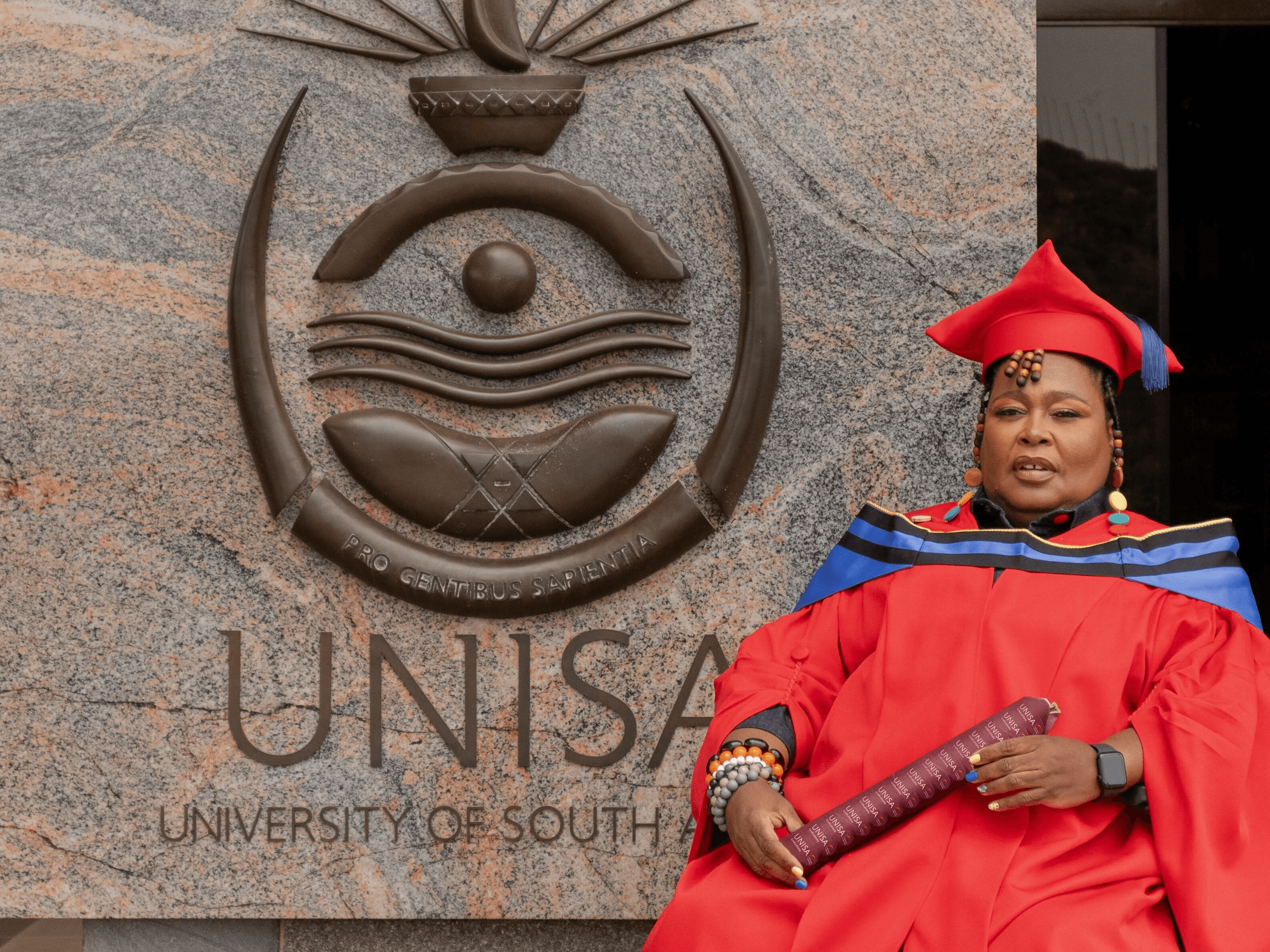 Photo: UNISA PHD graduate Dr La-Portia Mahlangu-Matjila  defies Illness and loss to earn doctorate – South African Daily