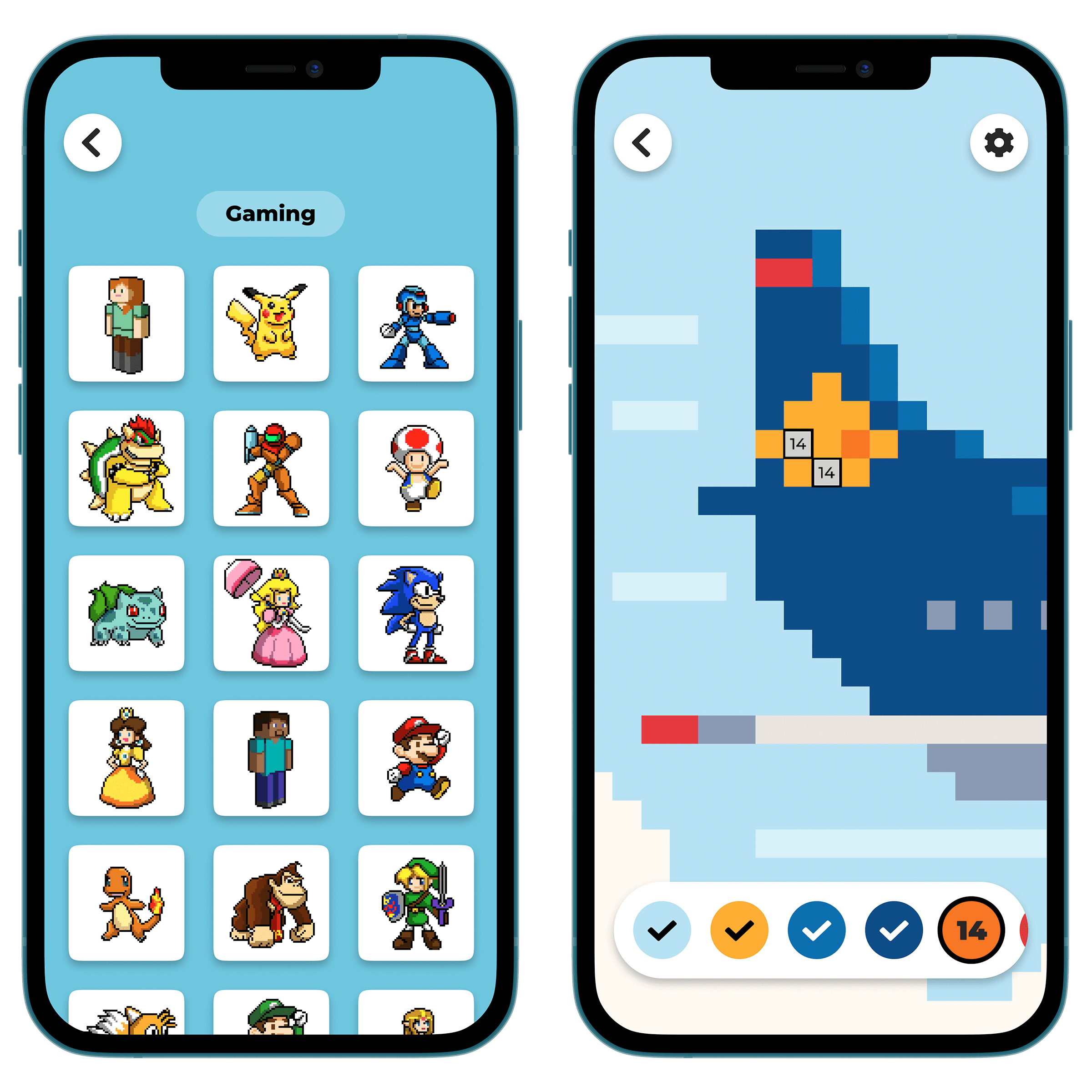 Color Tap - Color by numbers game