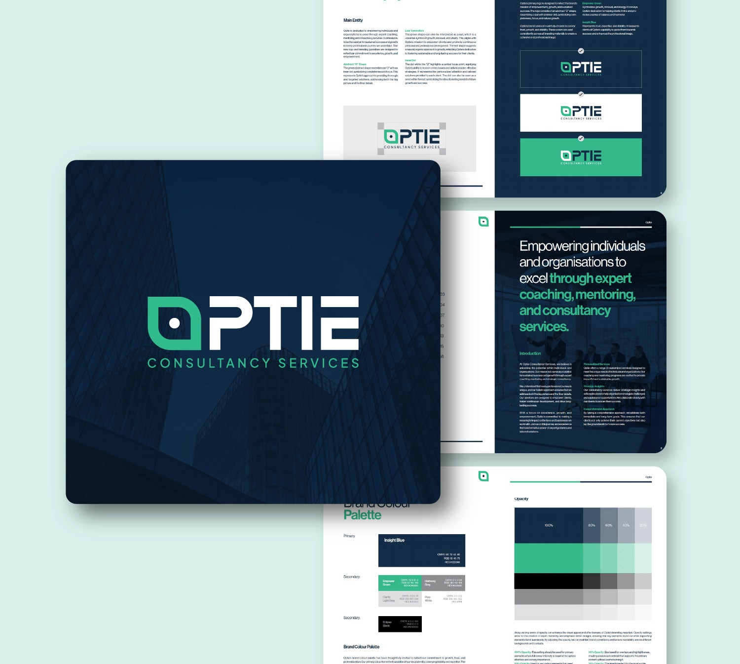 Brand Guidelines and Logo Optie My Digital Hero