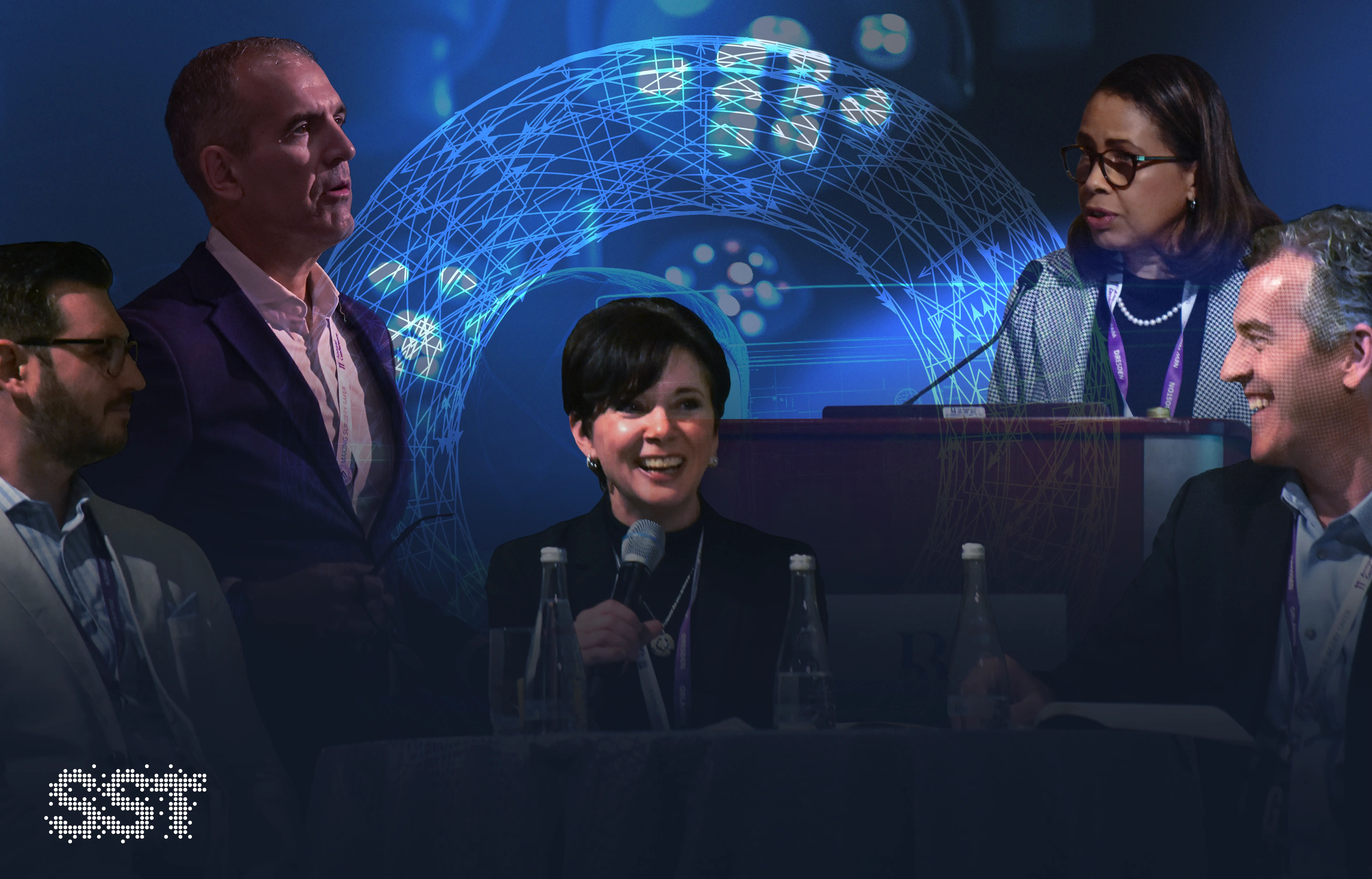 Speakers on stage at SSN 2026 presenting