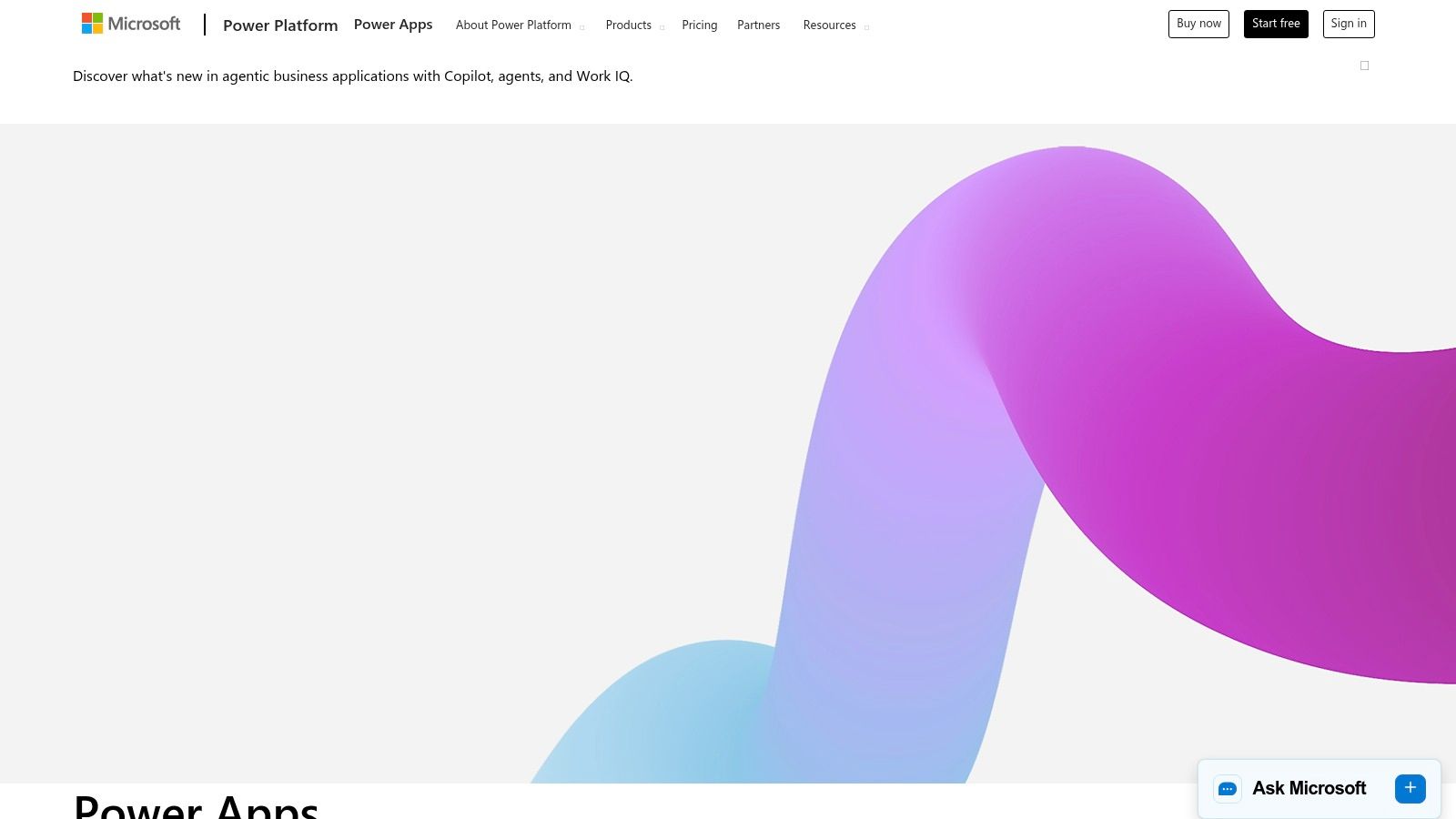 Microsoft Power Apps