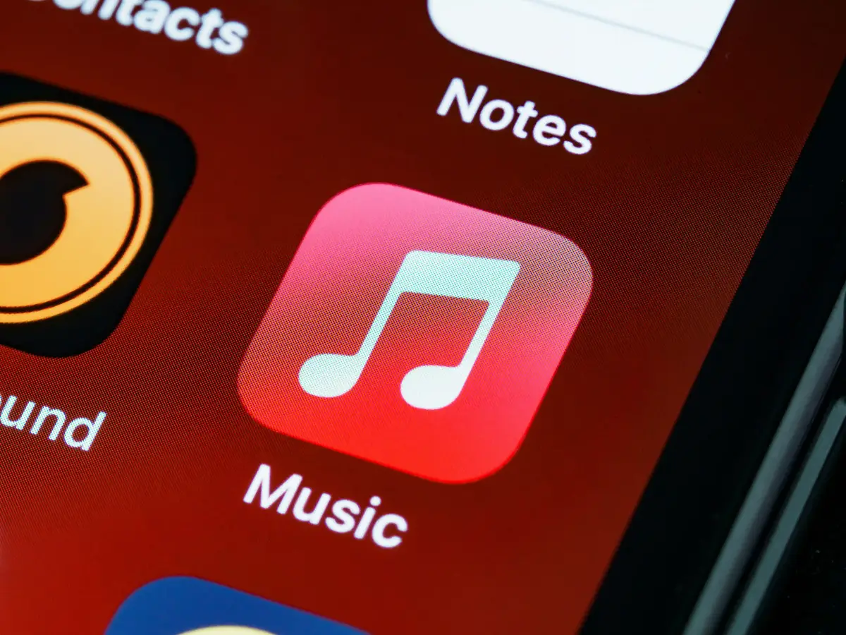 Apple Music icon on smartphone