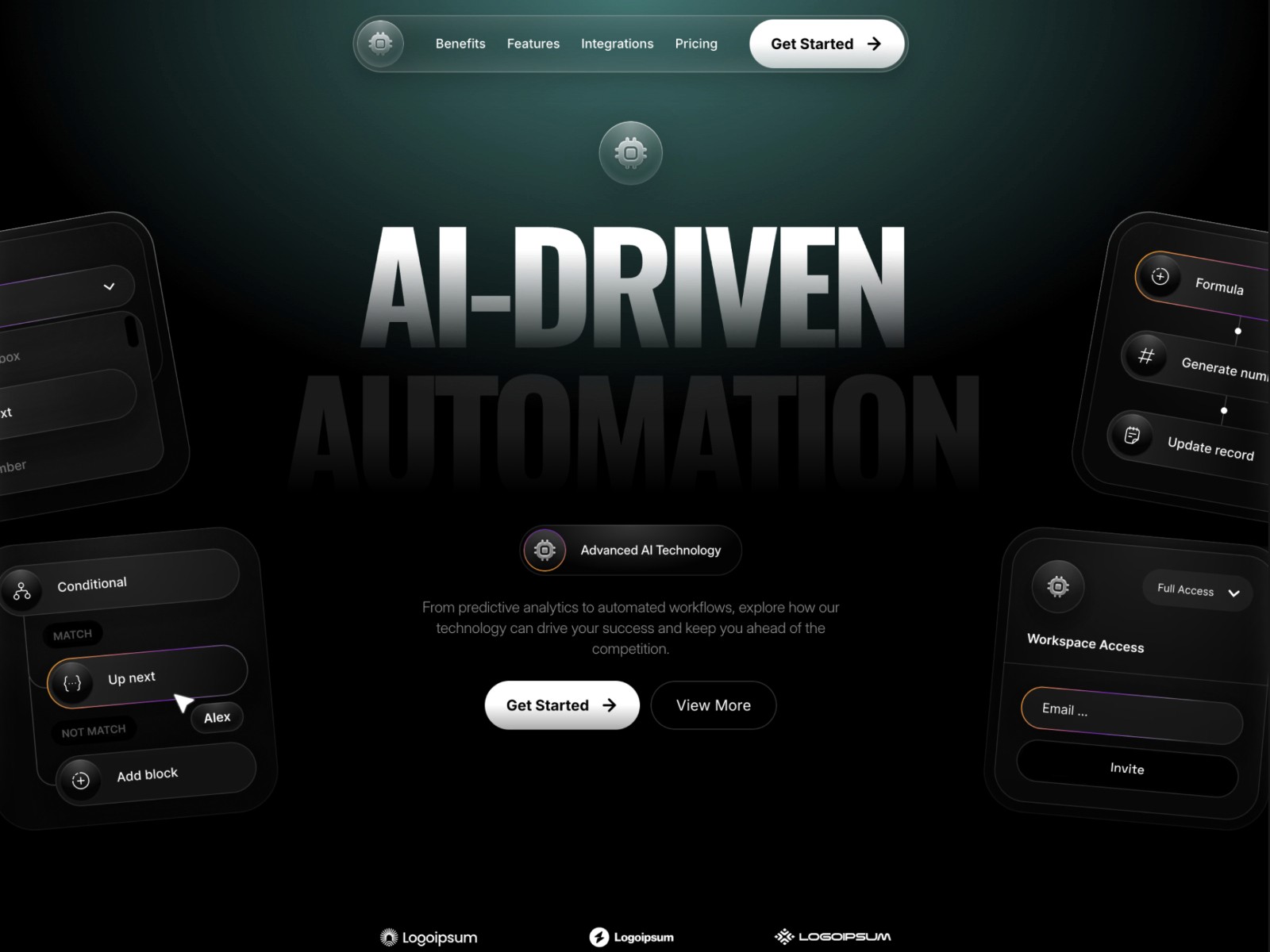 Auto-AI — AI 产品官网设计灵感