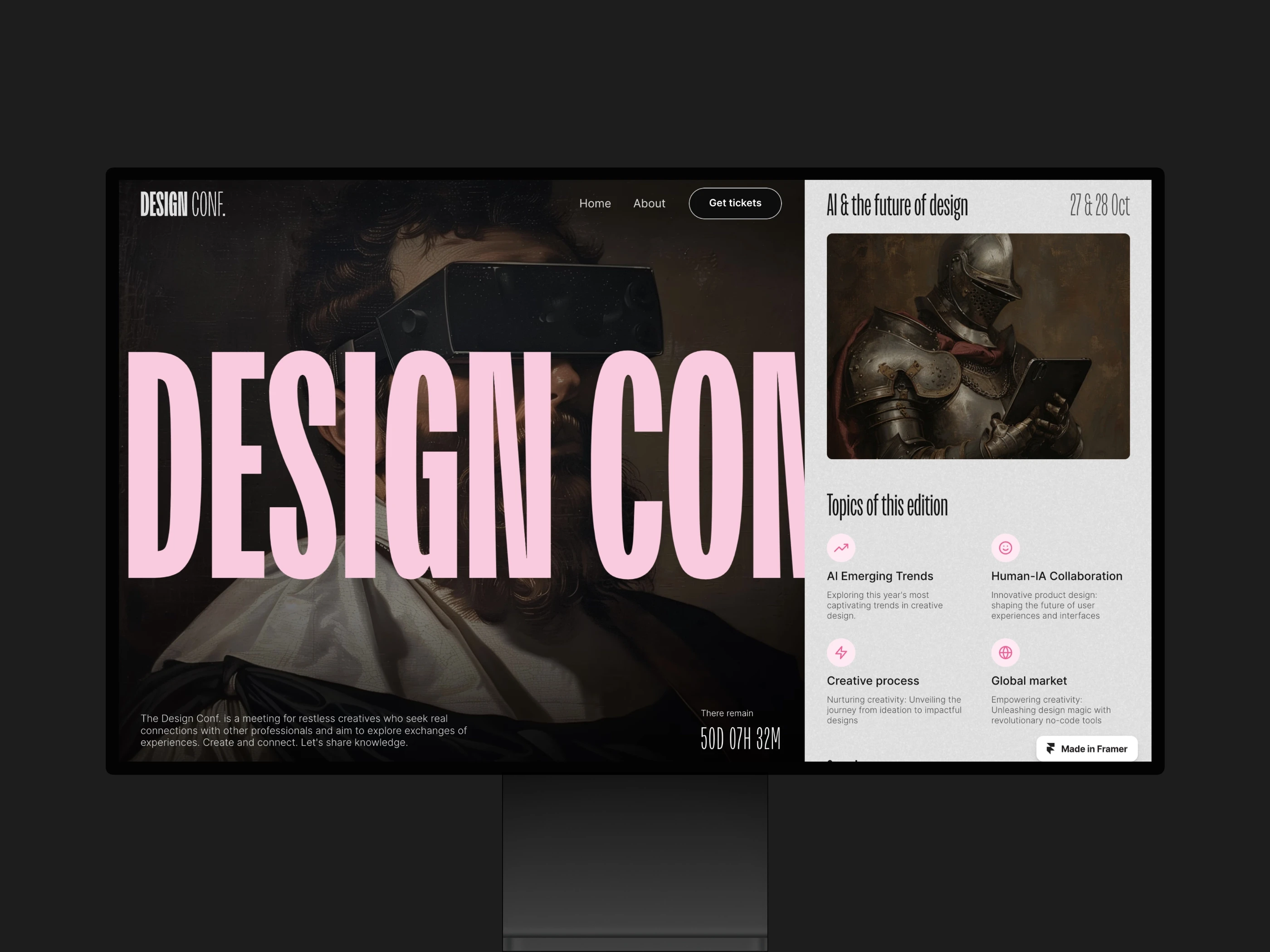 DesignConf creative event template