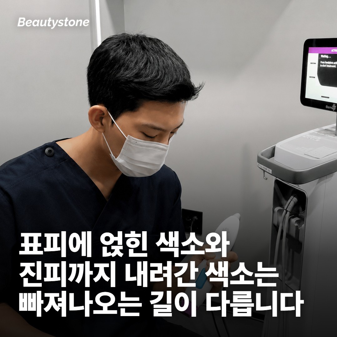 같은 갈색이라도 어느 깊이에 있는지가 먼저 갈립니다
