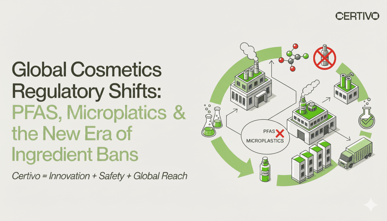 Global Cosmetics Industry Regulatory Shifts: PFAS, Microplastics & the New Era of Ingredient Bans