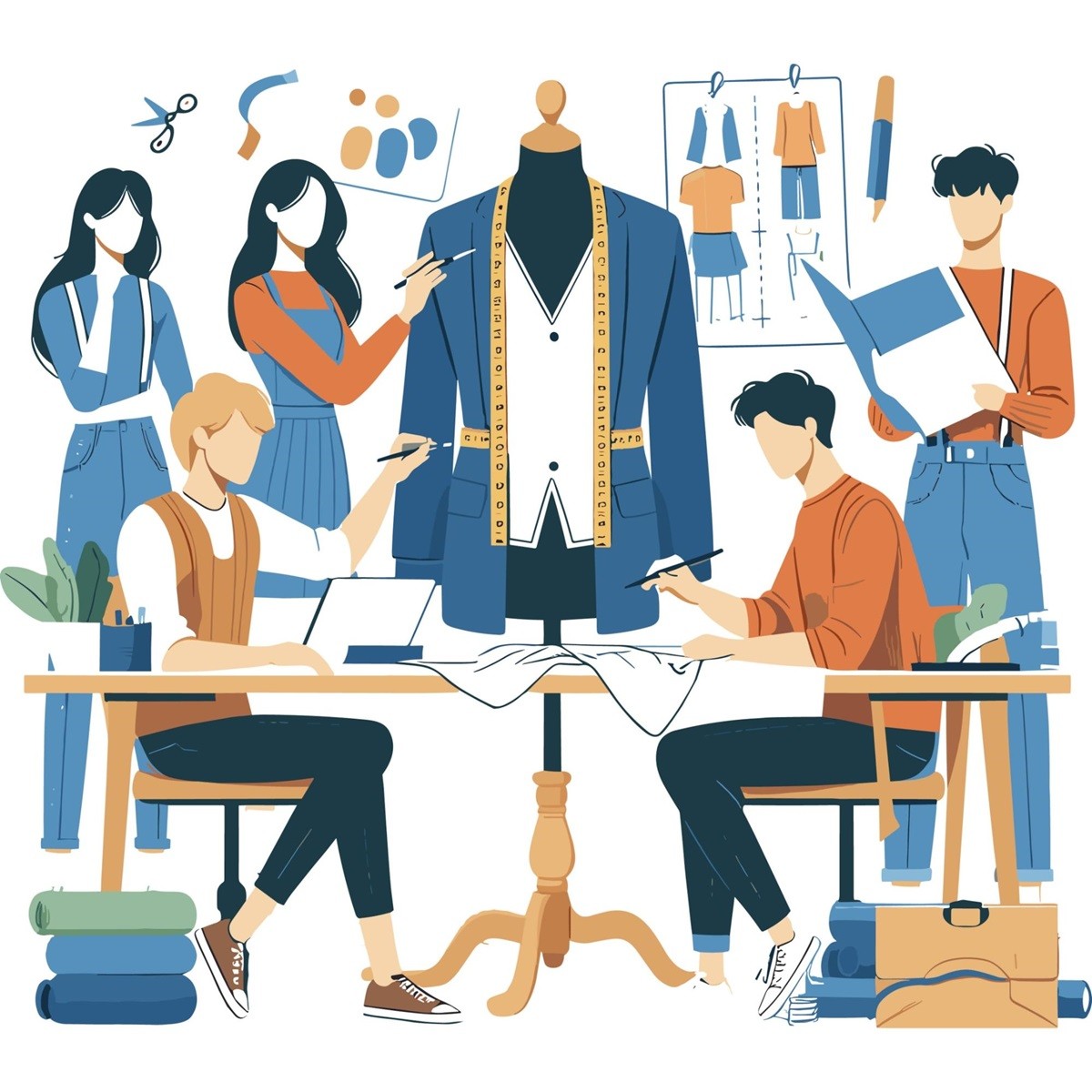 Fashion design process