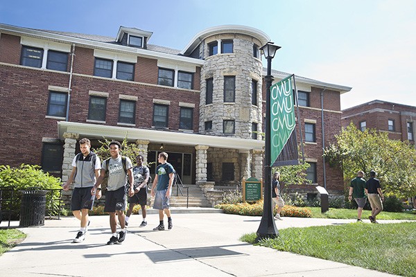 white university during daytime