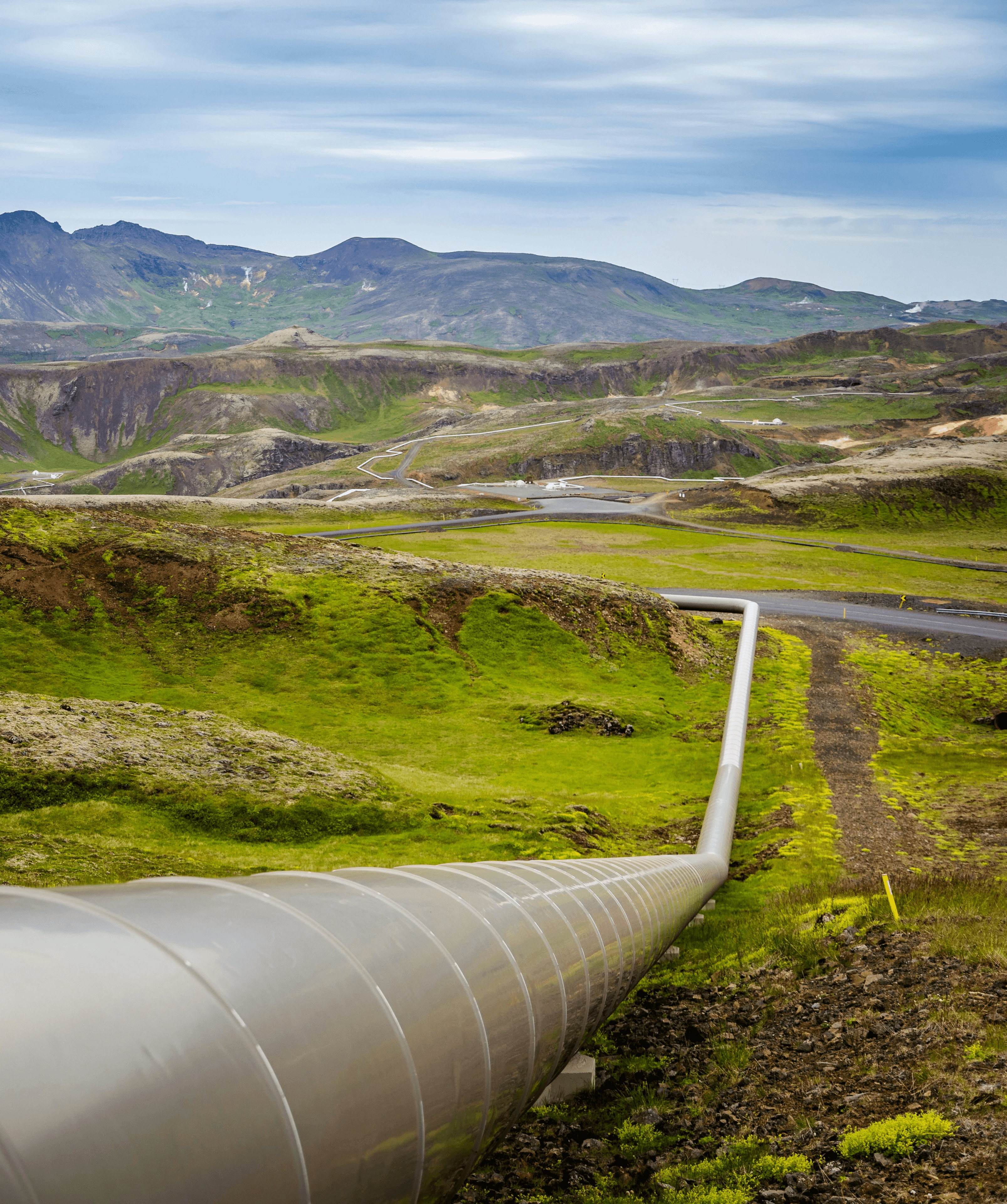 Close-up portrait of a person wearing a gray insulated hooded jacket with the hood up, showing their face framed by the hood against a light background.