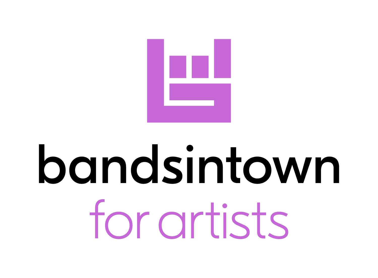 A logo for the company BandsInTown for Artists