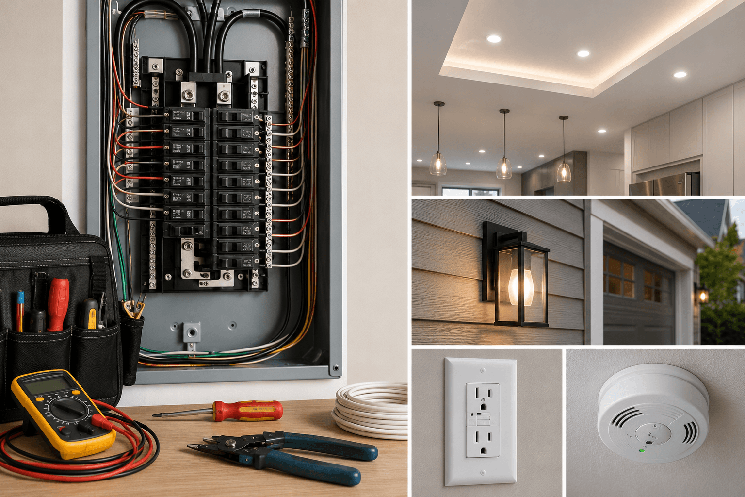 general residential electrical services like fixture installation