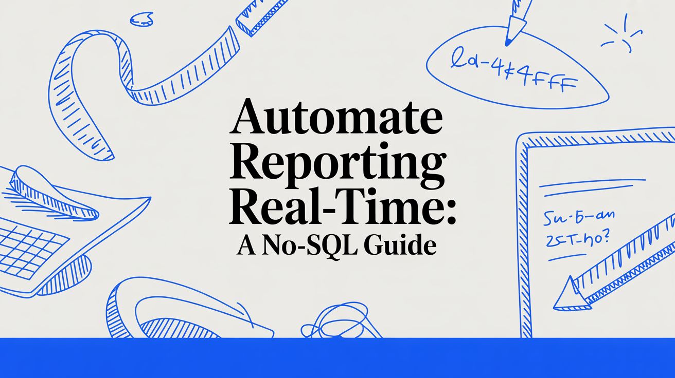 Automate Reporting Real-Time: A No-SQL Guide