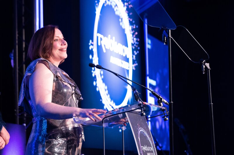CEO of Crafree Charlotte Newman at the travolution awards event