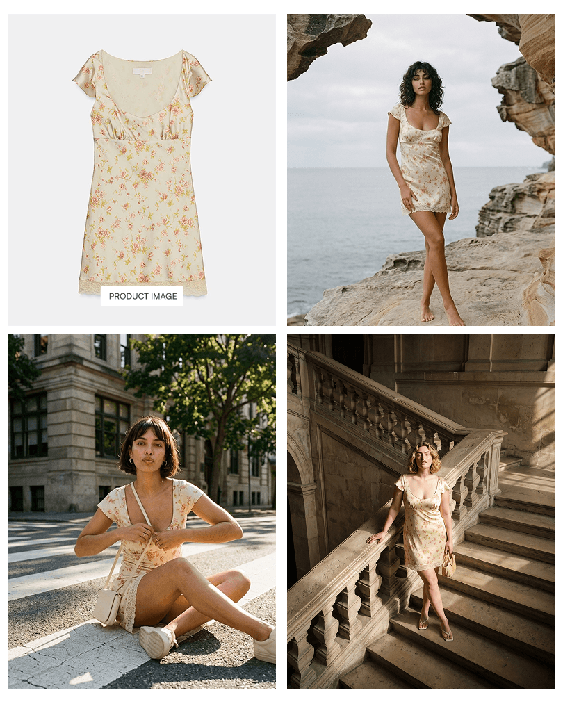 ai fashion photography - caimera ai fashion shoot