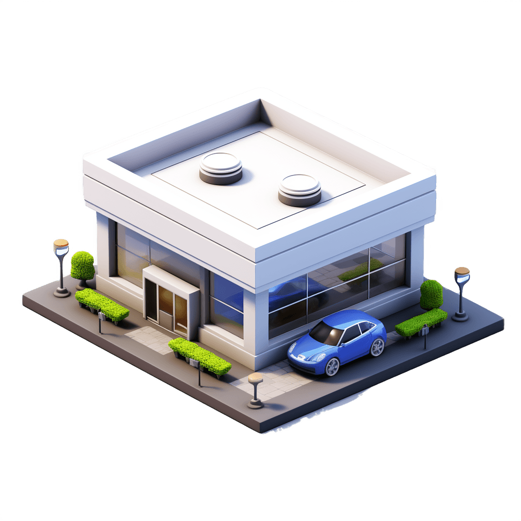 Garage 3d icon
