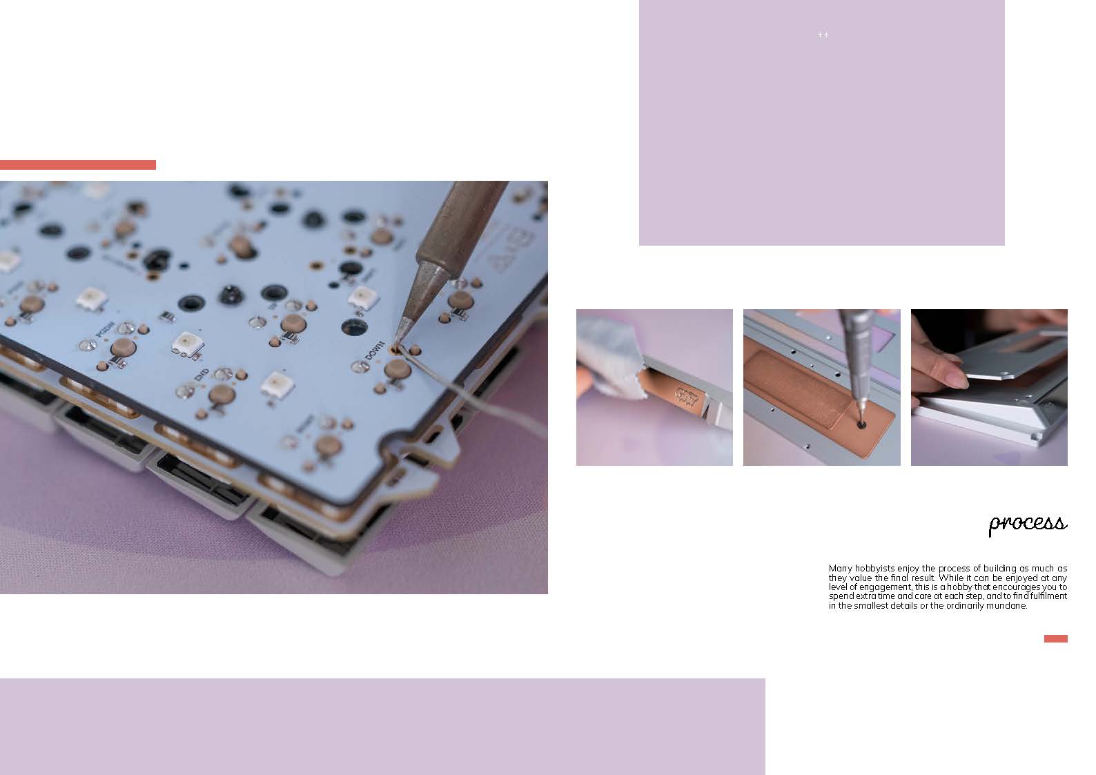 Soldering and case assembly close ups