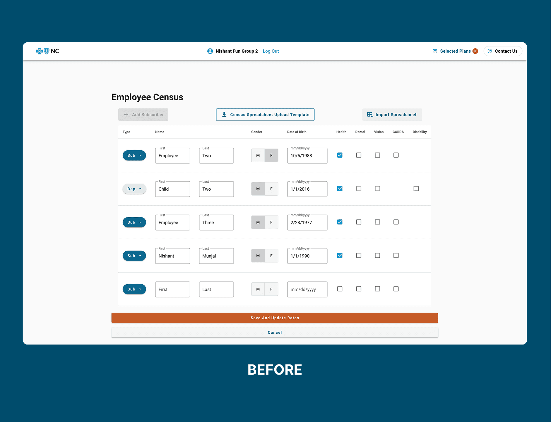 two cell phones on a gray surface