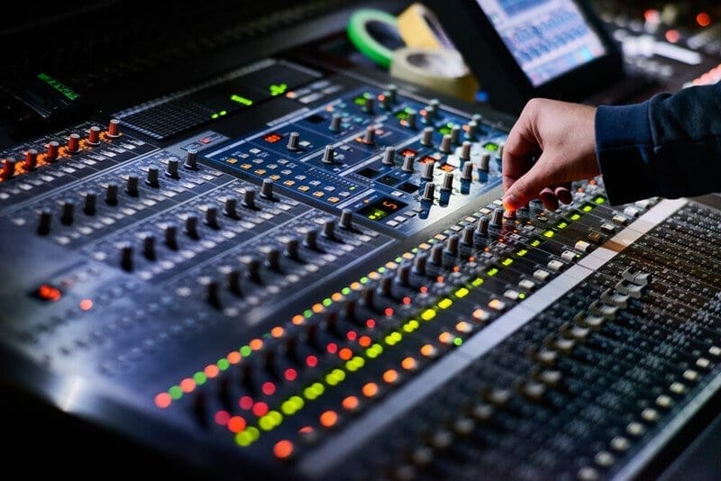Tech rider for Dubai event performers with sound, lighting, microphones, stage setup, and corporate event entertainment requirements.
