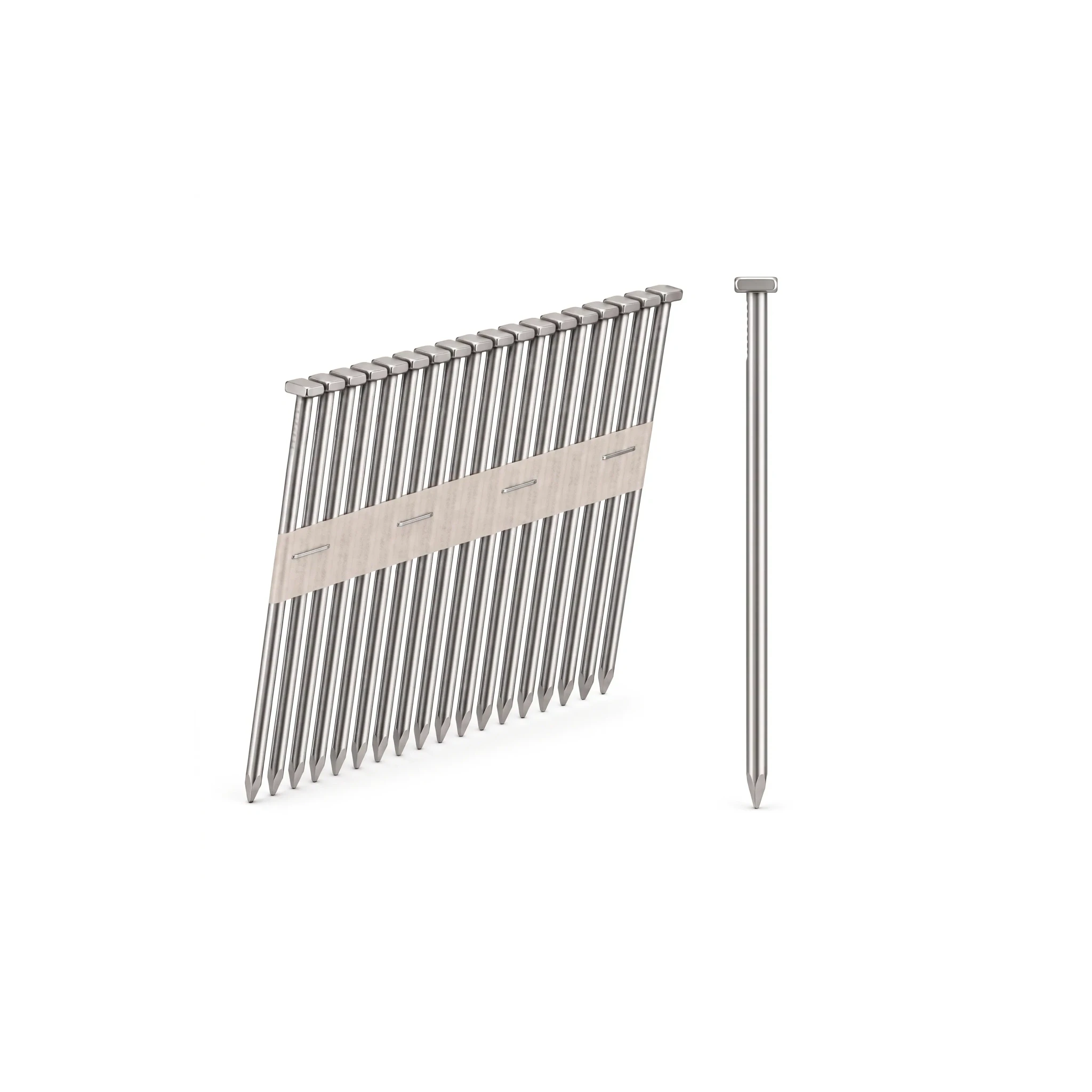 1-3/4 in 15 ga Angled Finish Nails Bright available from Capital Lumber in Boise, Idaho