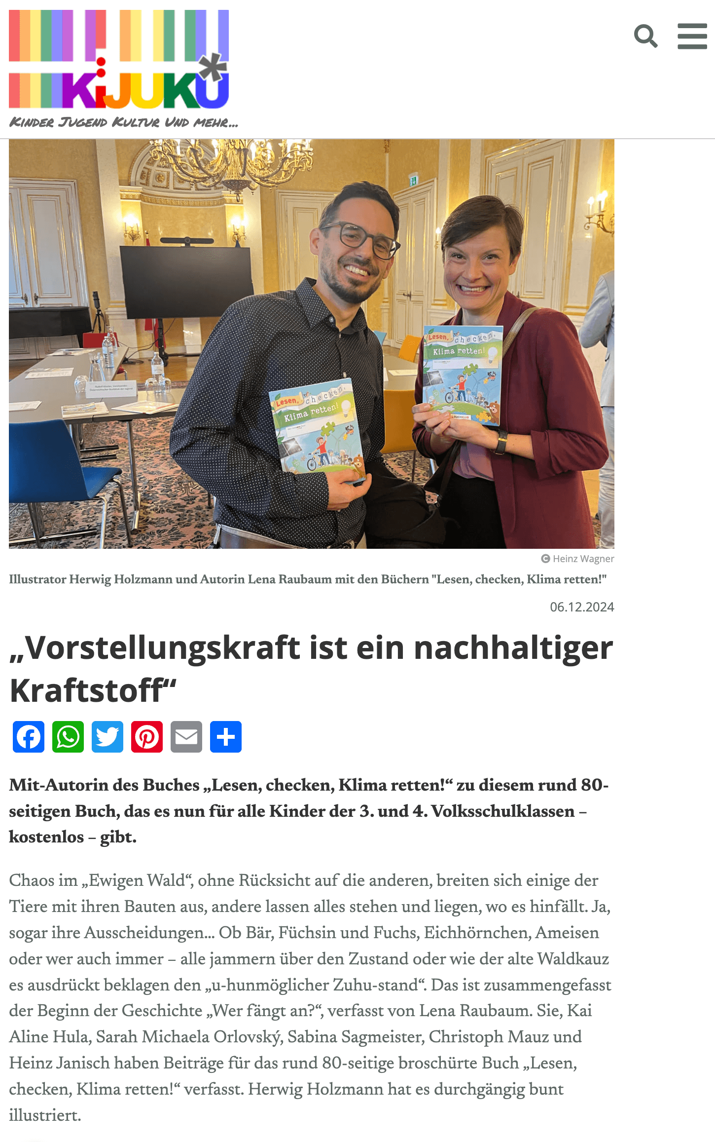 Vorstellungskraft ist ein nachhaltiger Kraftstoff, Artikel KIJUKU