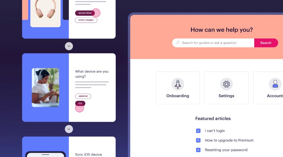 A Stonly product screenshot