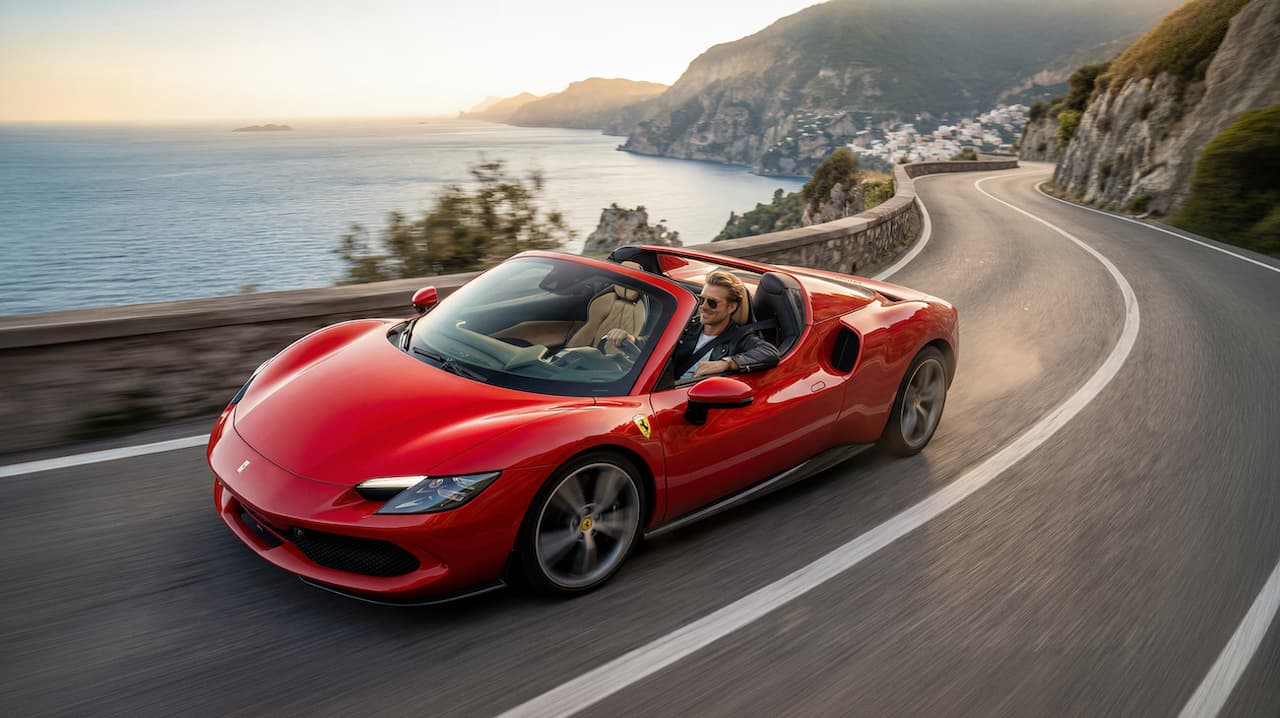 Coastal Luxury Drive – Lifestyle Editorial