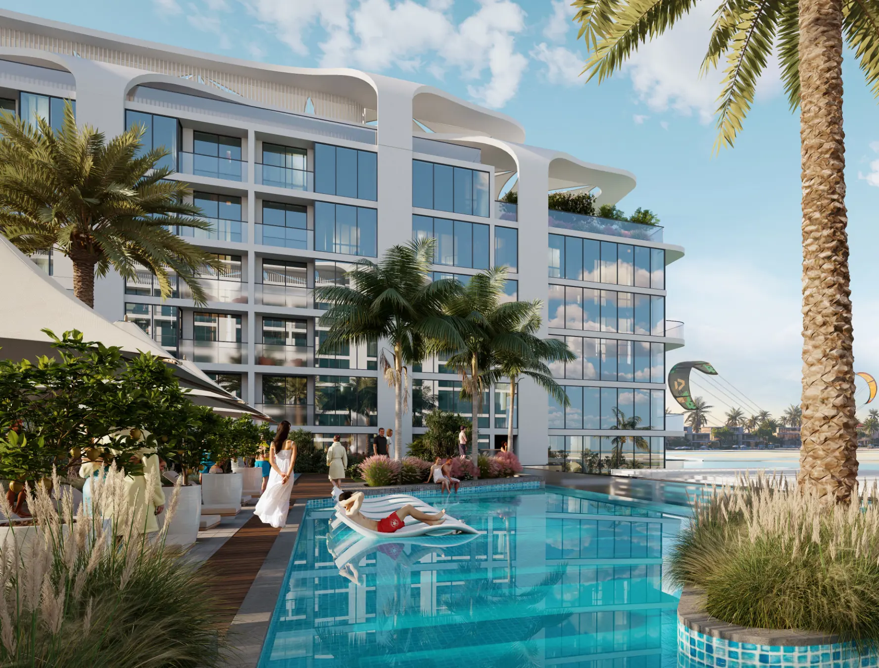 Florine Beach Residences Pool