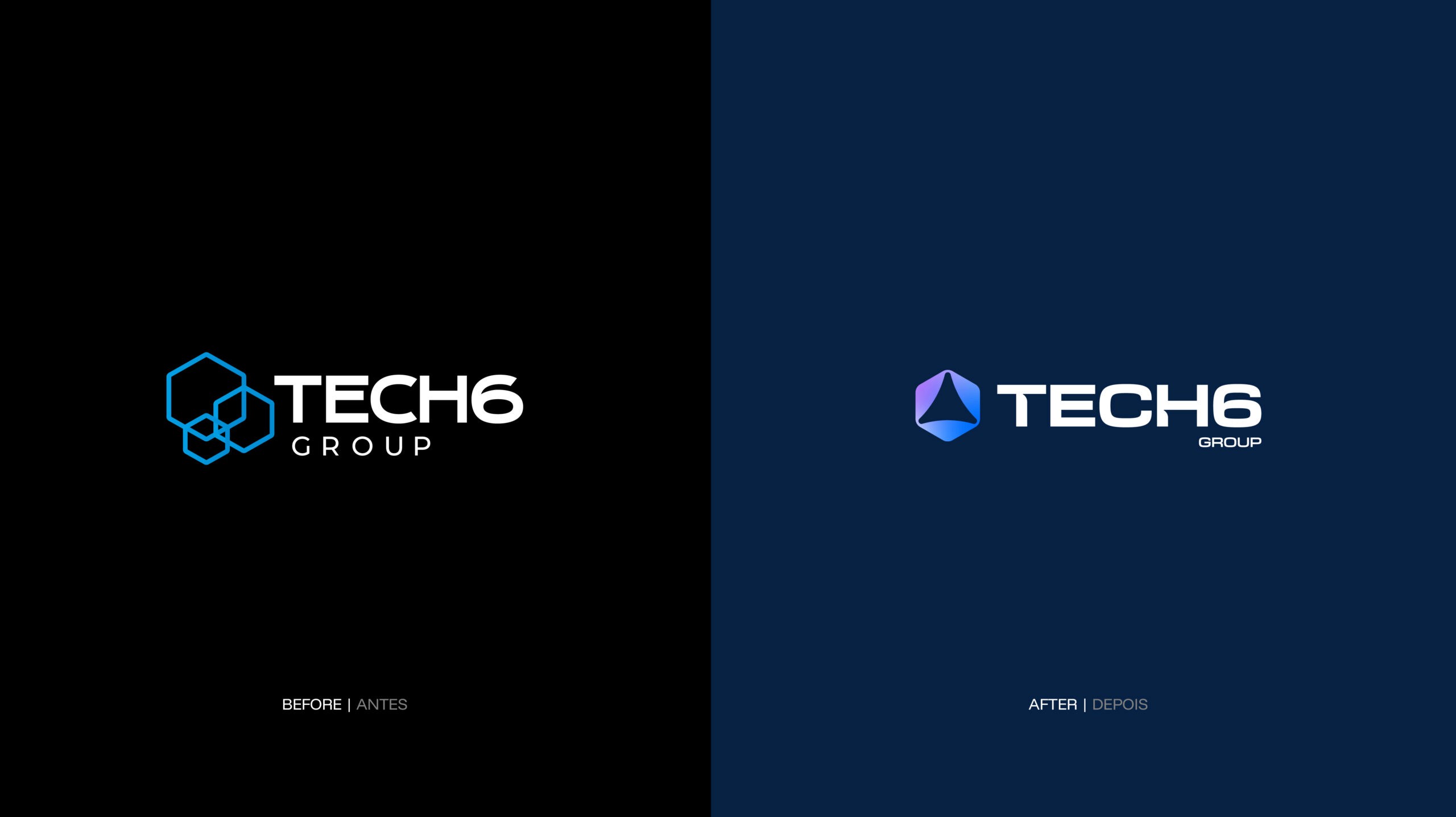 Projeto de redesign feito para a Tech6.