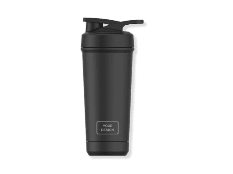 Branded Saywhat 800ml shaker bottle for corporate fitness gifts