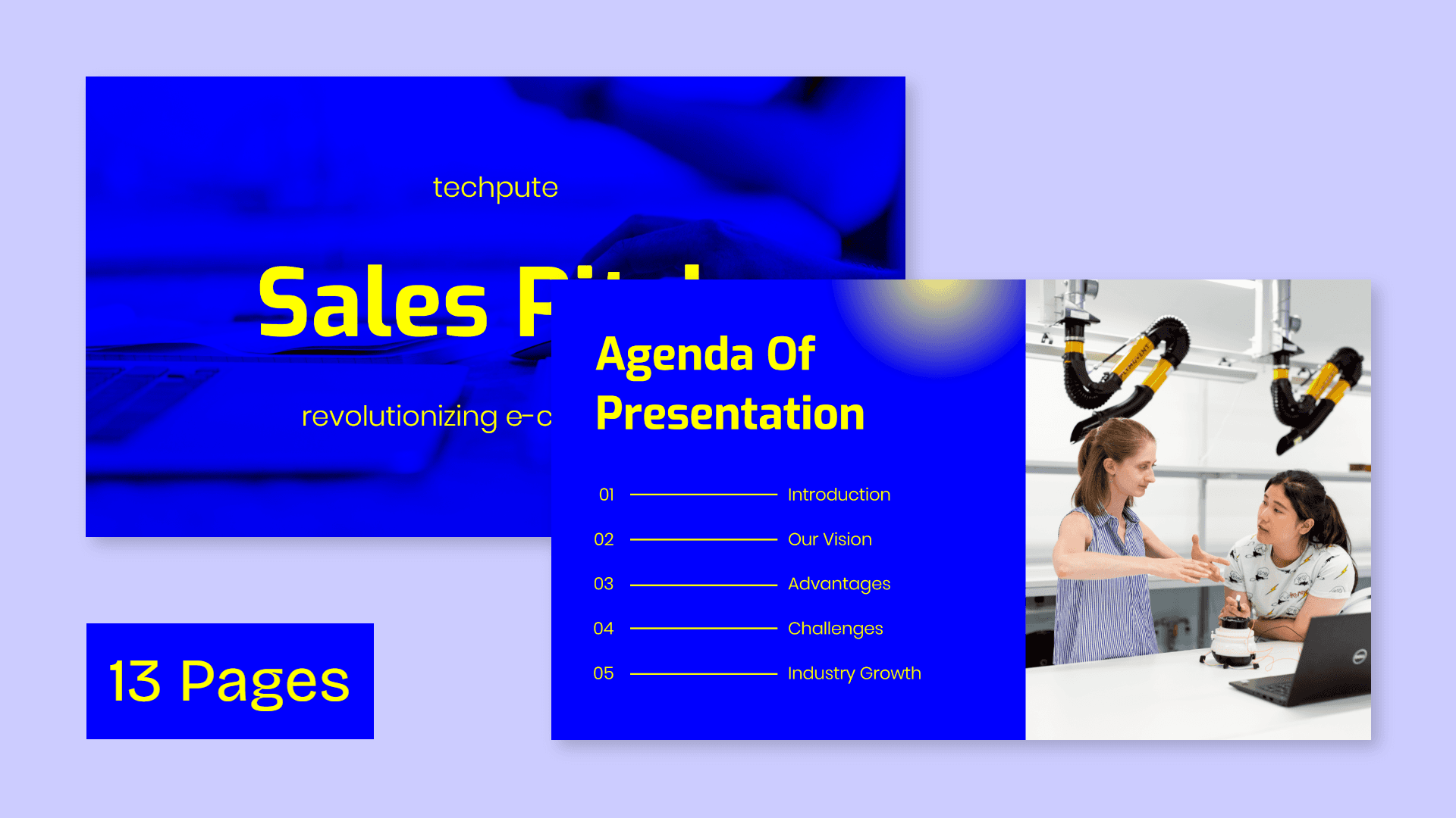 Techpute presentation template