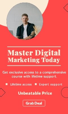 Digital marketing course banners