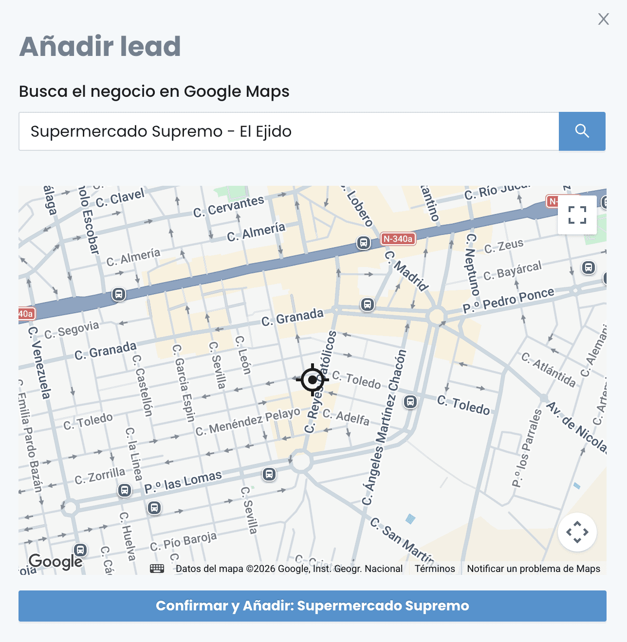 nuevo lead